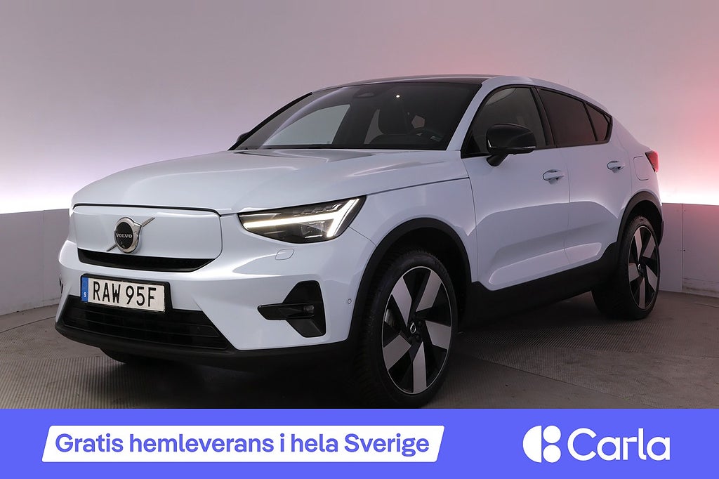 Volvo C40 Recharge Twin Ultimate Pano H/K 360 Elstol Drag