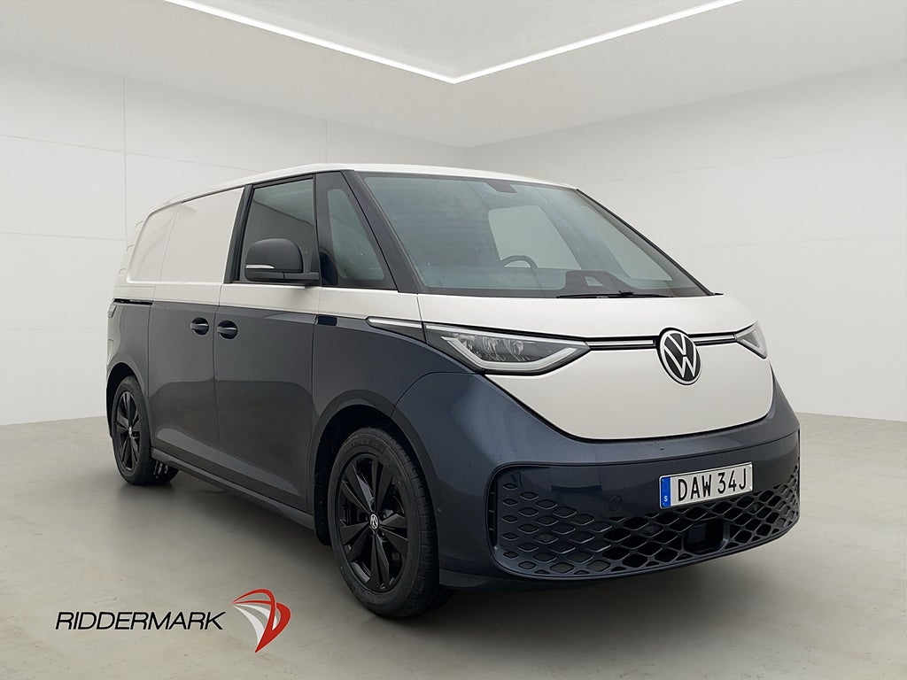 Volkswagen ID. Buzz Cargo 82kWh Värmare Drag Kamera Moms