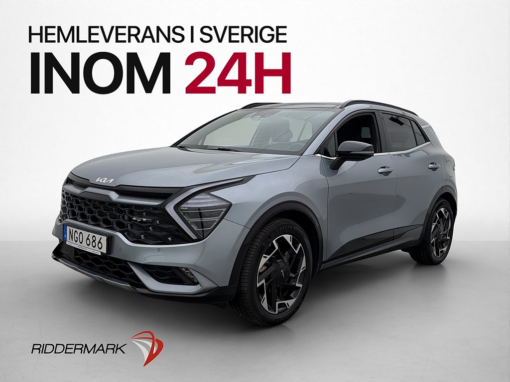 Kia Sportage PHEV AWD GT-Line Pano H/K Läder 360° Elstolar