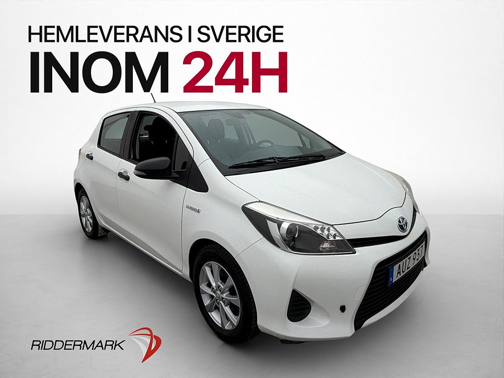 Toyota Yaris Hybrid 101hk Life M&K-Värmare P-Sensorer