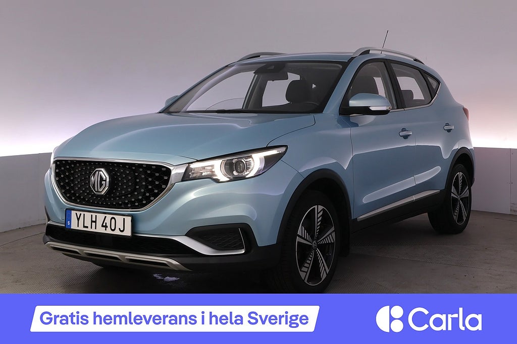 MG ZS EV Luxury 44,5 kWh Läder Pano Kamera Adap.Farth Elstol