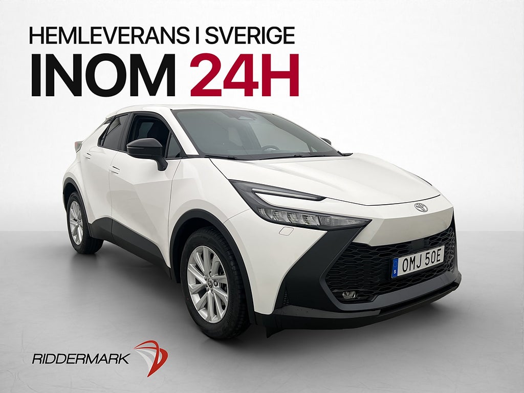 Toyota C-HR Hybrid Kamera Navi Rattvärme Adapt-fart BLIS