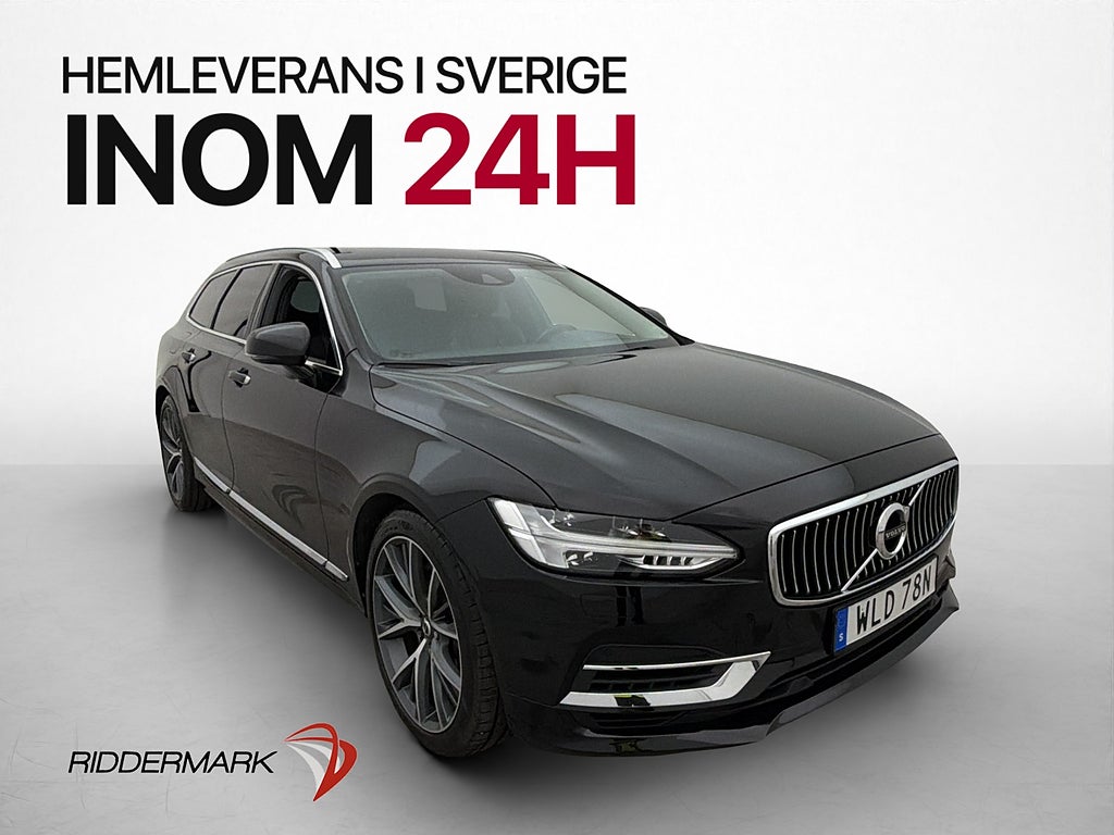 Volvo V90 T8 TwEn AWD Inscription Kamera Värmare Skinn Drag