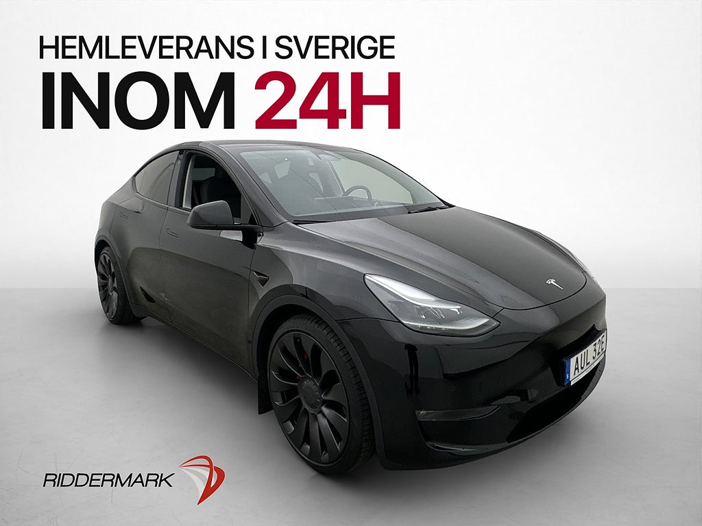 Tesla Model Y Performance 1 brukare Autopilot Värmepump