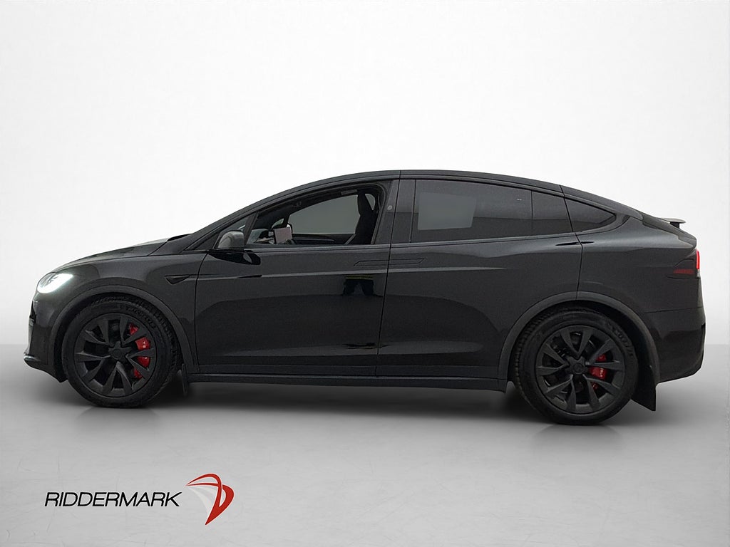 Tesla Model X 670hk Värmepump Kamera AP Luft Drag