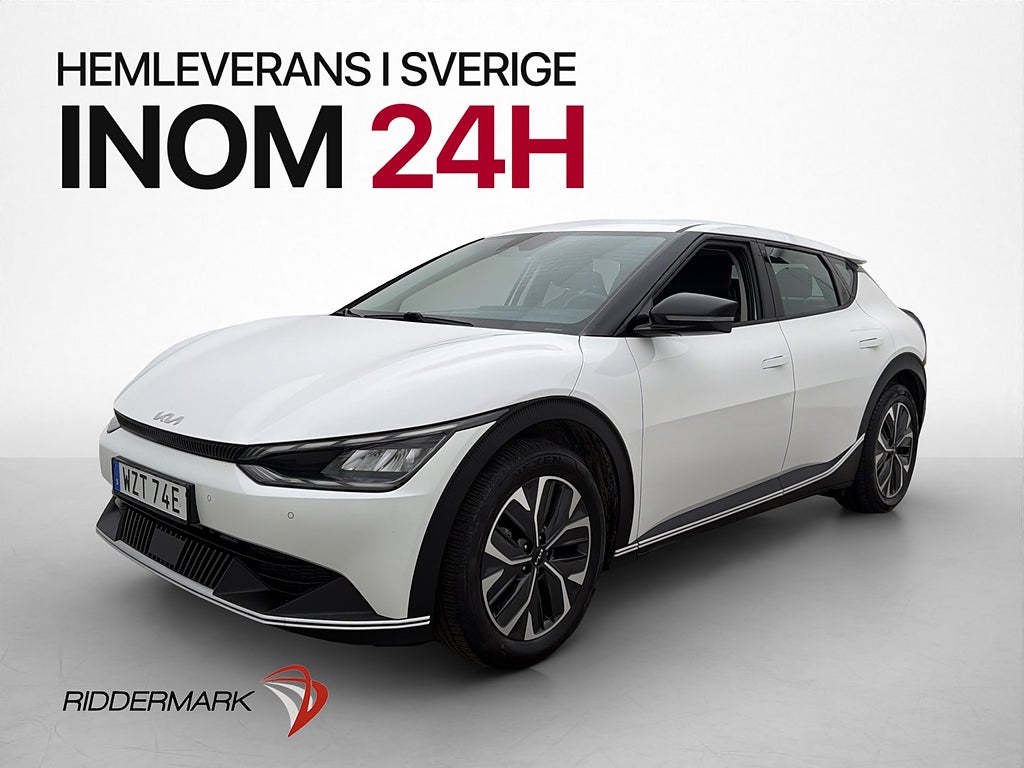 Kia EV6 77.4 kWh Värmepump Kamera Navi Elstol MOMS