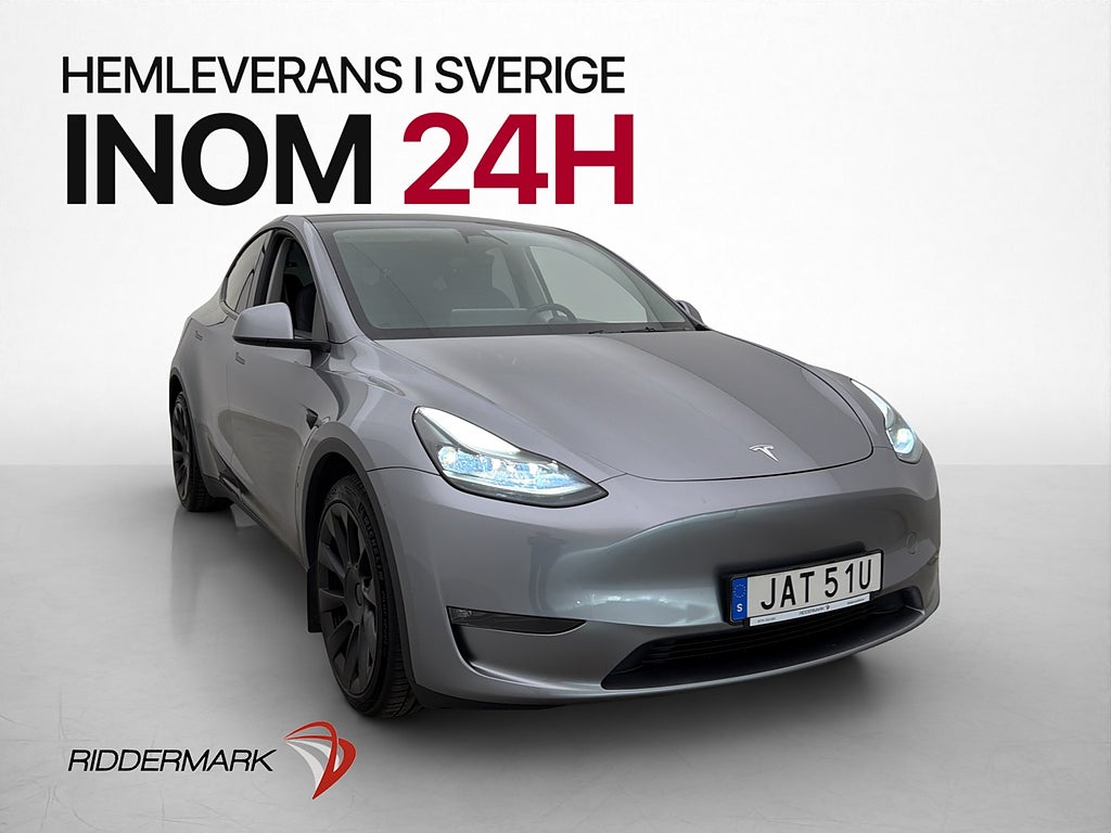 Tesla Model Y Long Range AWD Autopilot Rattvärme Dragkrok