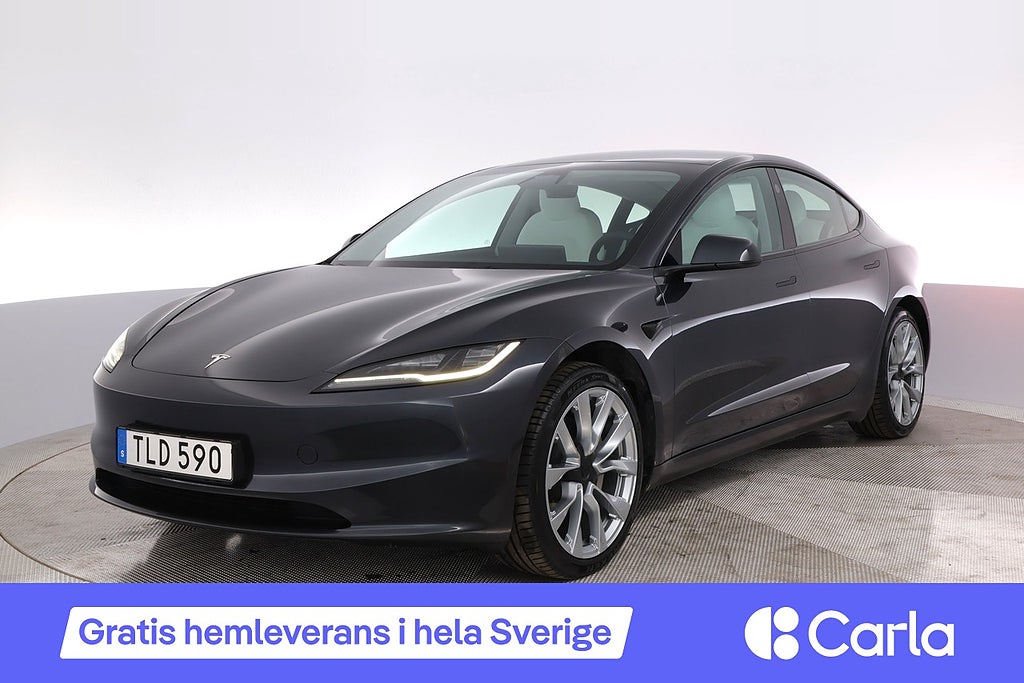 Tesla Model 3 Long Range AWD Highland Uppgr.AP Pano Drag