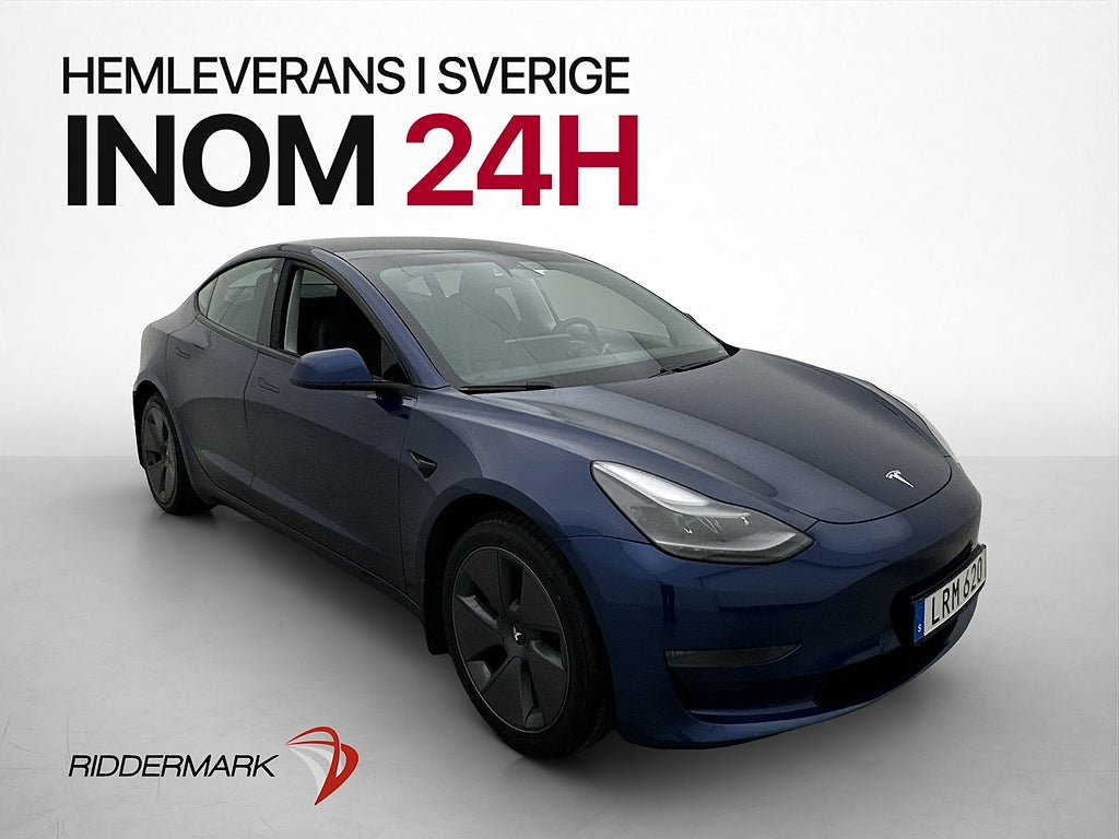 Tesla Model 3 Long Range AWD Autopilot Värmepump Dragkrok