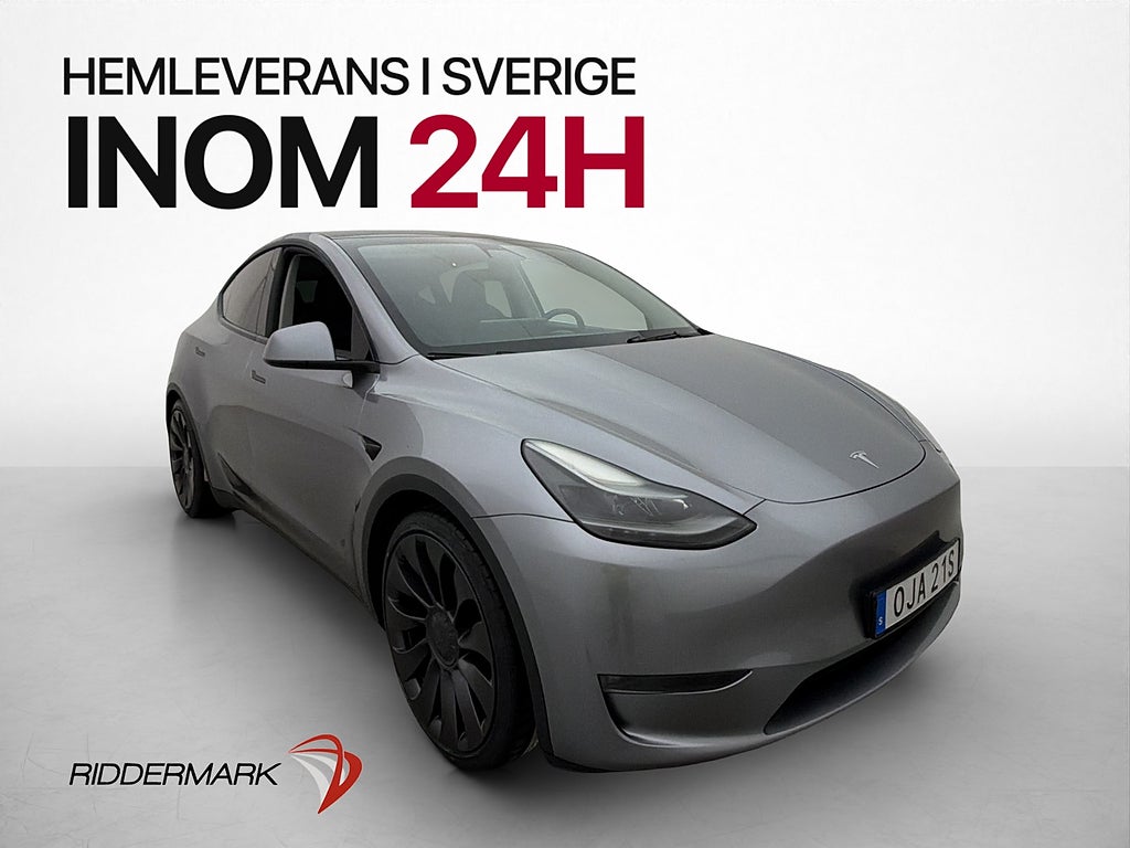 Tesla Model Y Performance Dragkrok Autopilot MOMS