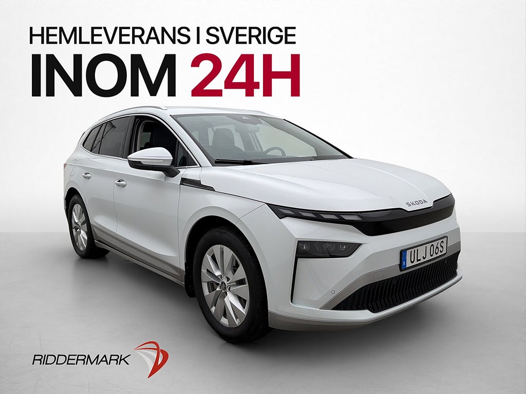 Skoda Enyaq 85x Värmare Dragkrok Kamera Massage Rattvärme
