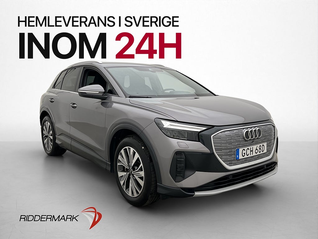 Audi Q4 e-tron 45 Quattro 286hk Kamera Navi Dragkrok MOMS