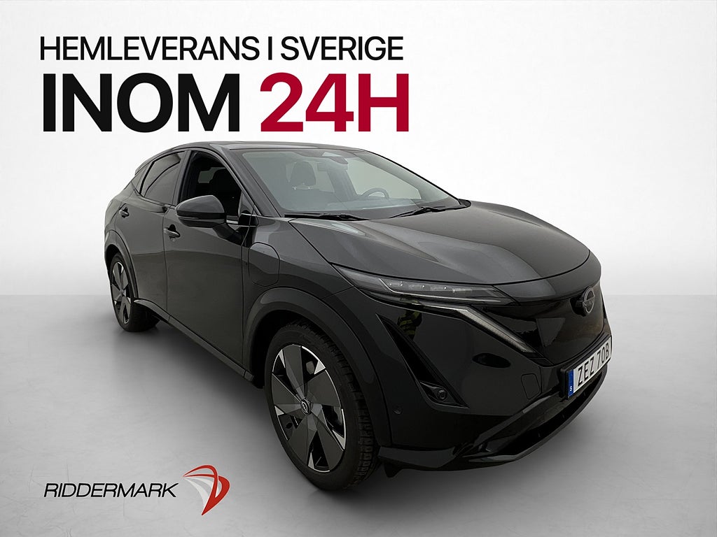 Nissan Ariya 87 e-4ORCE 306hk Evolvo Värmare Pano BOSE MOMS