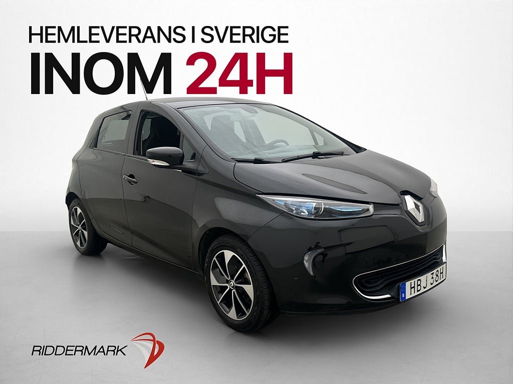 Renault Zoe R110 41 kWh Intense FRIKÖPT-BATTERI Kamera Navi