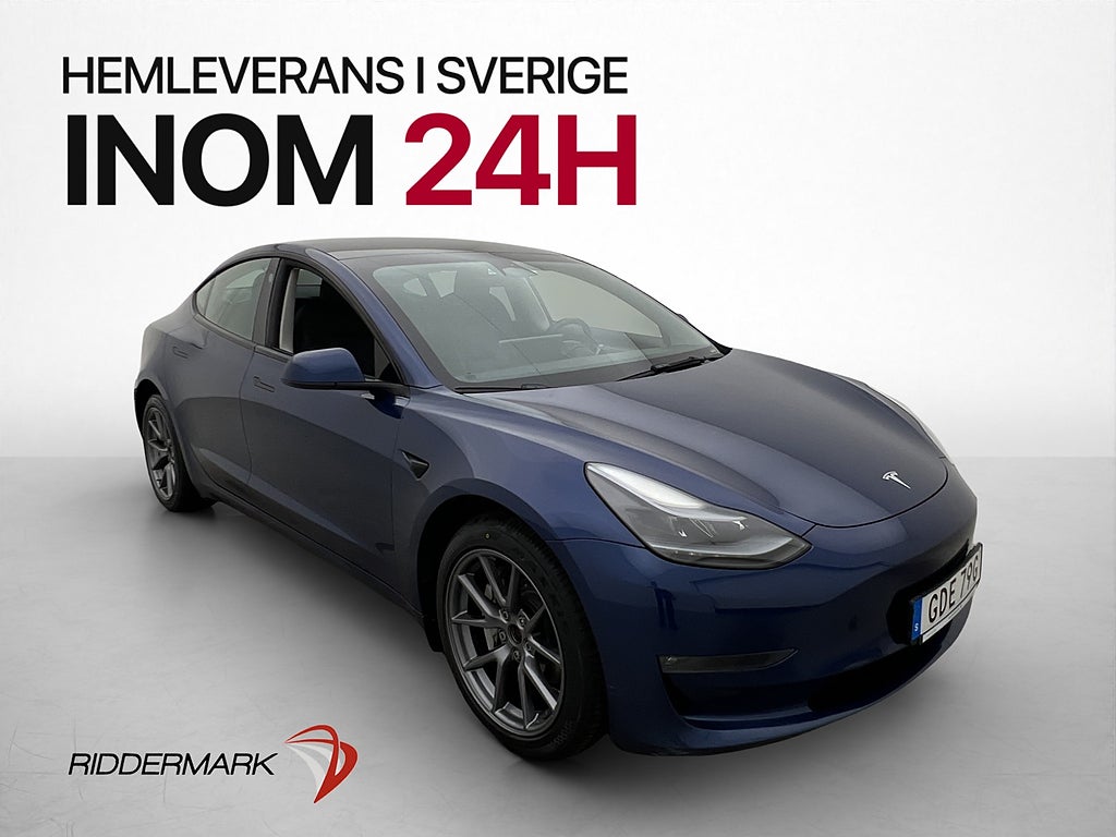 Tesla Model 3 Long Range AWD Dragkrok Autopilot 1 brukare