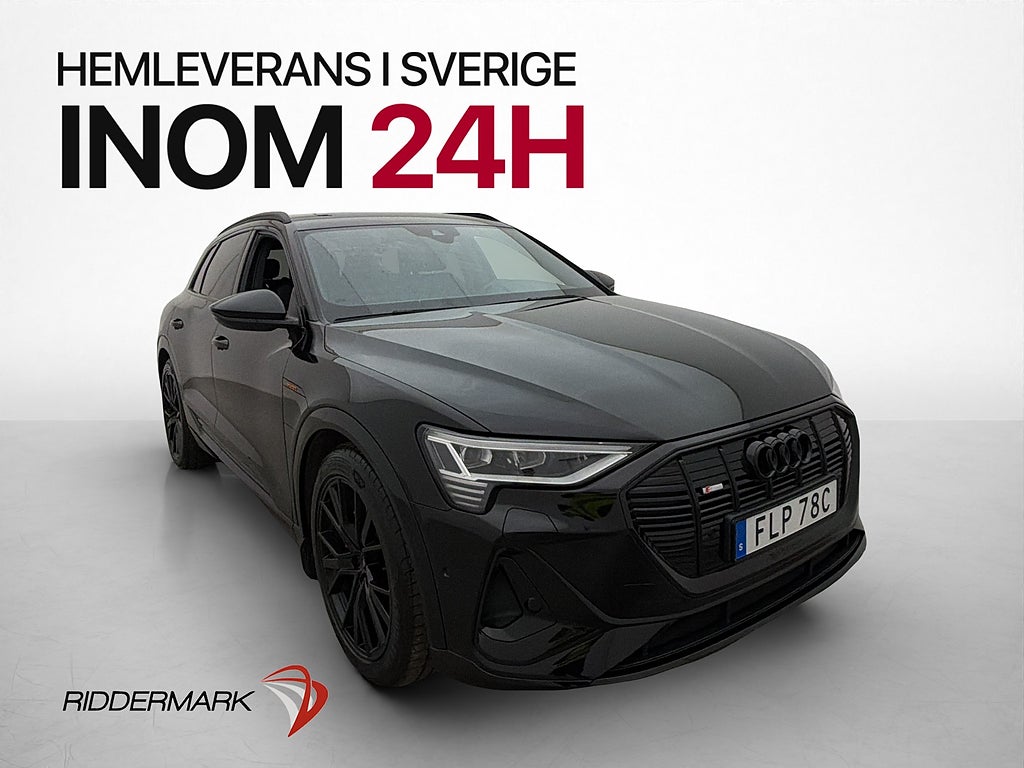 Audi e-tron 55 quattro S line Black Navi Värmare Drag MOMS