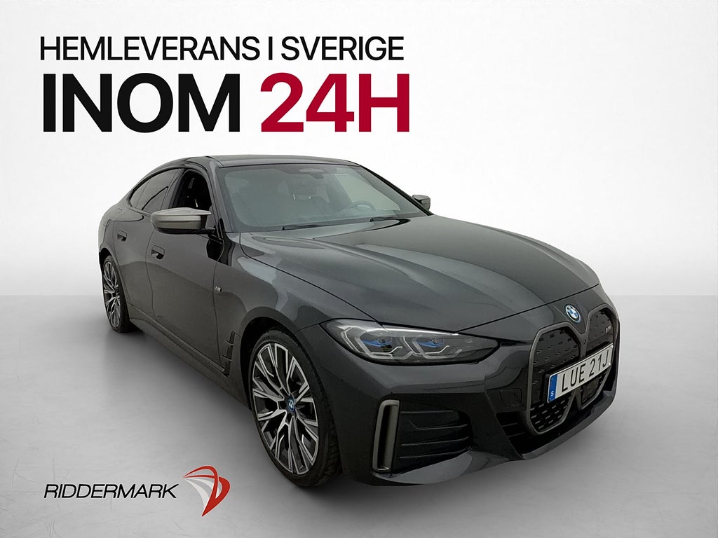 BMW i4 M50 xDrive M Sport Pano HUD Laser H/K 360°3d MOMS