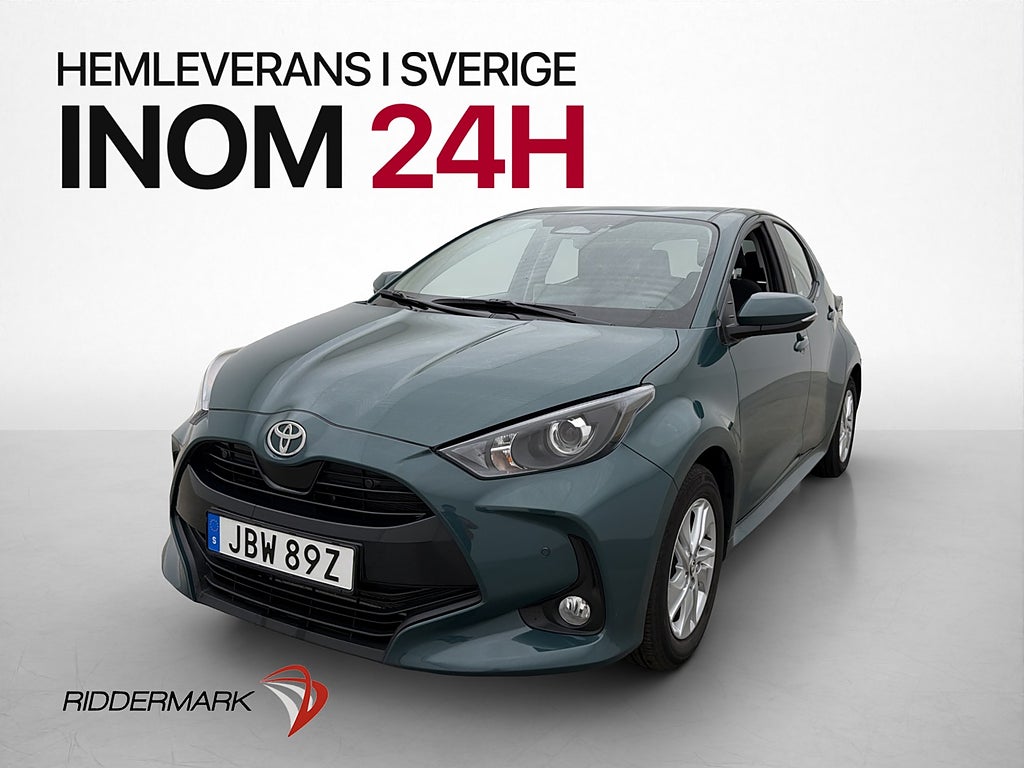 Toyota Yaris Hybrid 116hk Backkamera CarPlay MOMS
