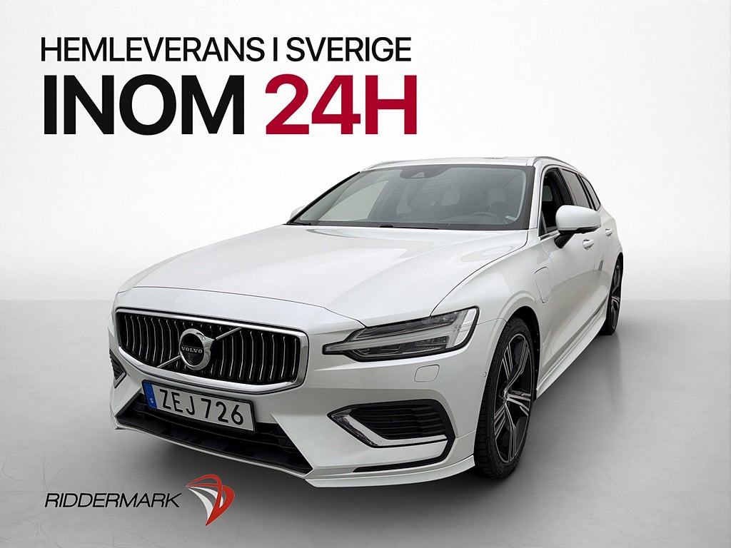Volvo V60 T8 AWD Inscription H/K 360° Nappa HuD Värm Drag