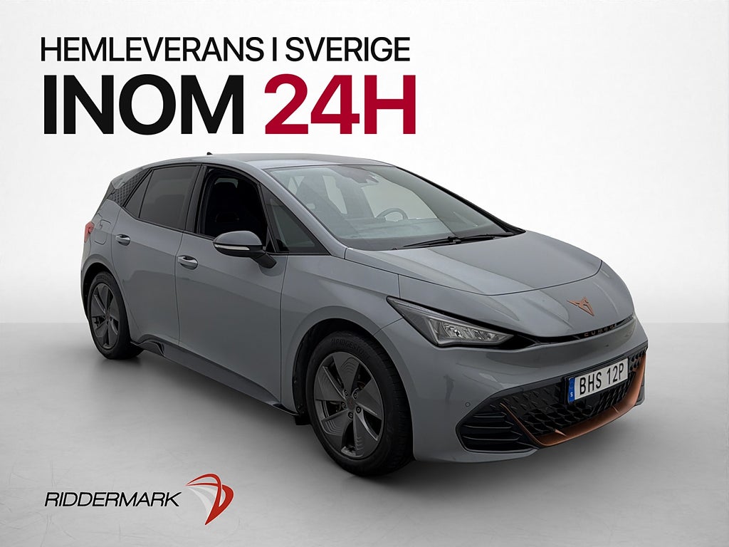Cupra Born 58 Värmare Kamera Navi Rattvärme CarPlay