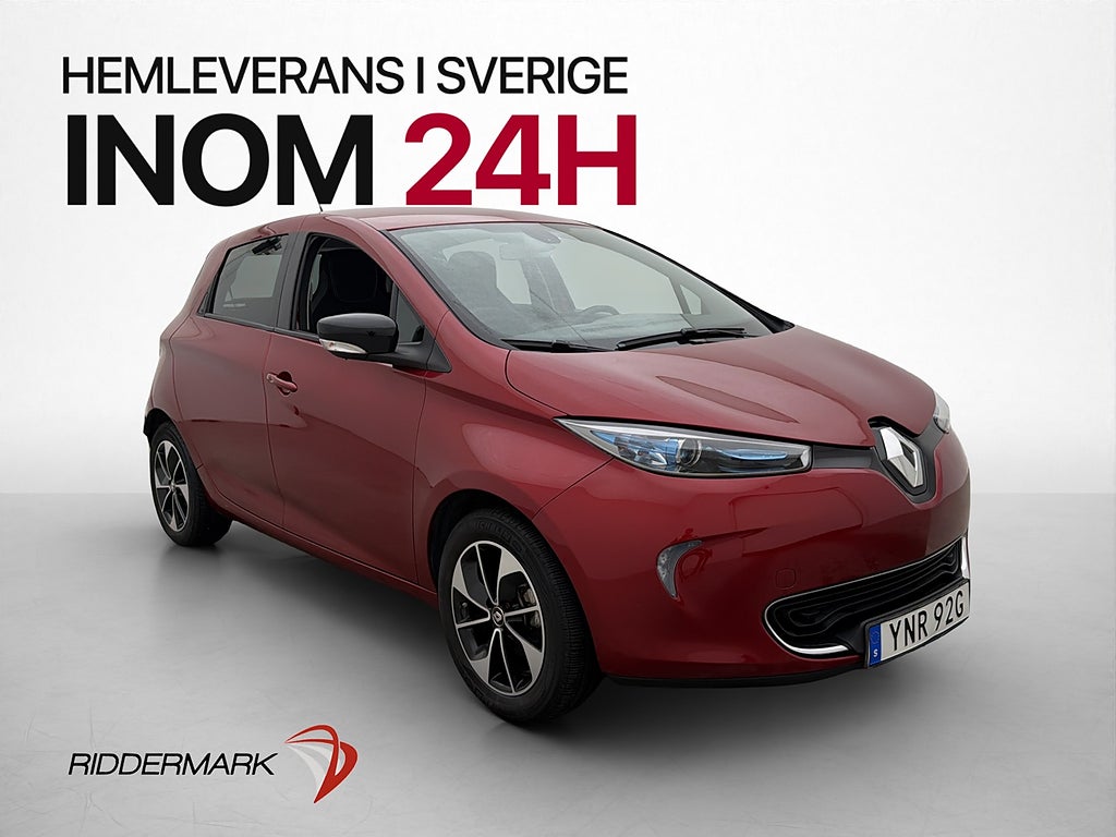 Renault Zoe R110 41 kWh Friköpt Batteri Intense Kamera Navi