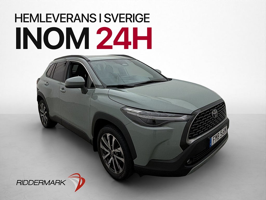 Toyota Corolla Cross Hybrid e-CVT Kamera Rattvärme 140hk