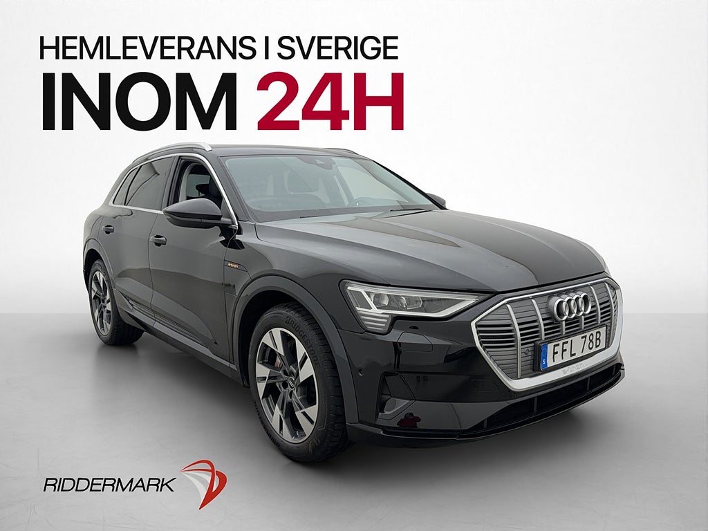 Audi e-tron 55 Q Cockpit Läder Adaptiv-Fart Kamera Luft