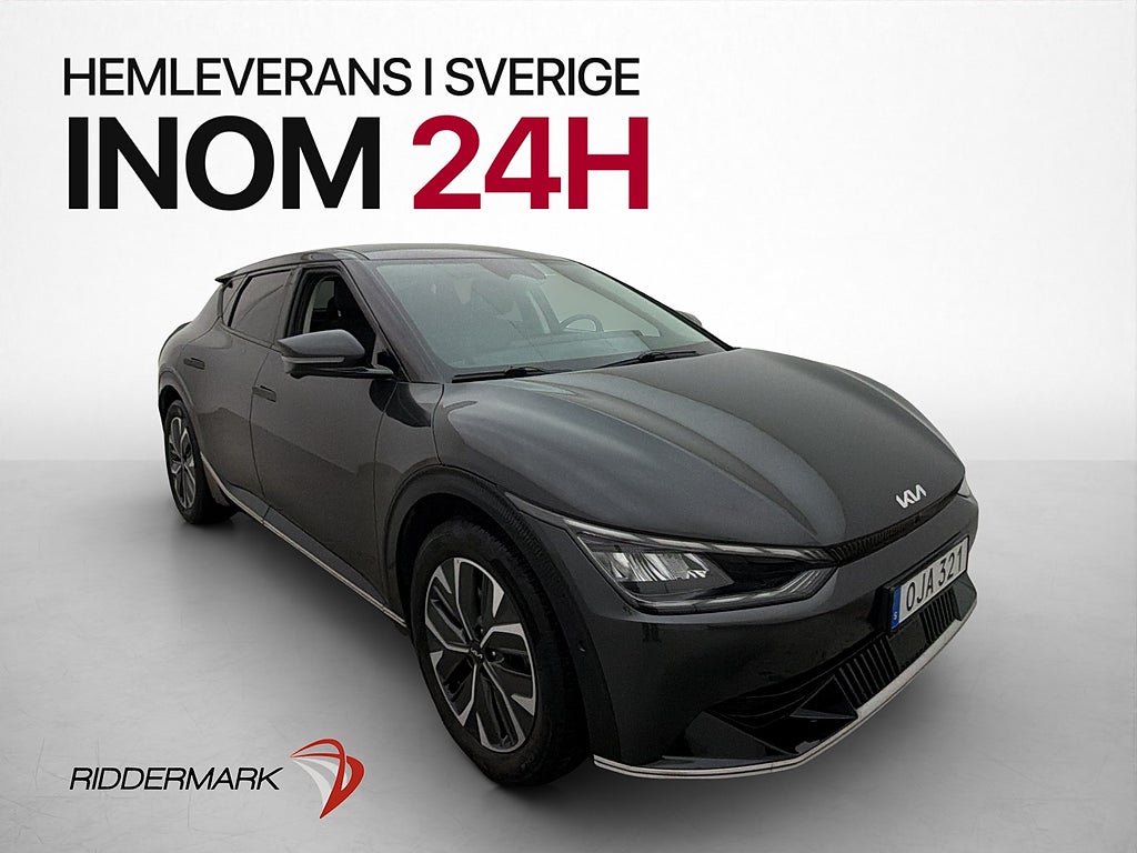 Kia EV6 77.4 kWh PLUS 360° Navi Skinn CarPlay Dragkrok MOMS