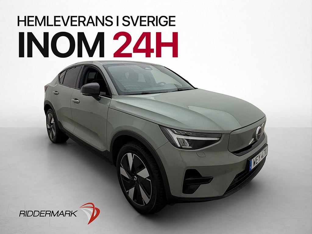 Volvo C40 Recharge Extended Range Core Pilot Pano Värm Drag