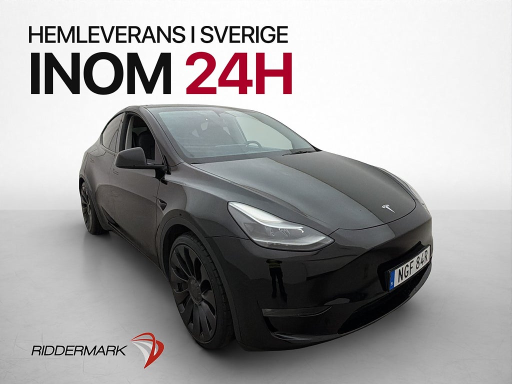 Tesla Model Y Performance AWD Autopilot Värmepump Dragkrok