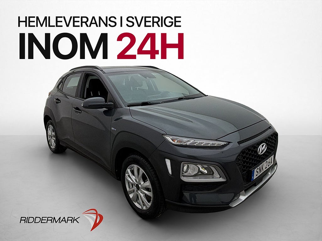 Hyundai Kona Hybrid 141hk Kamera Rattvärme CarPlay