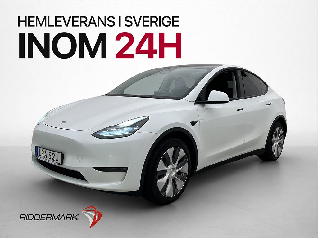 Tesla Model Y Long Range AWD Pano Värmepump Kamera Drag Moms