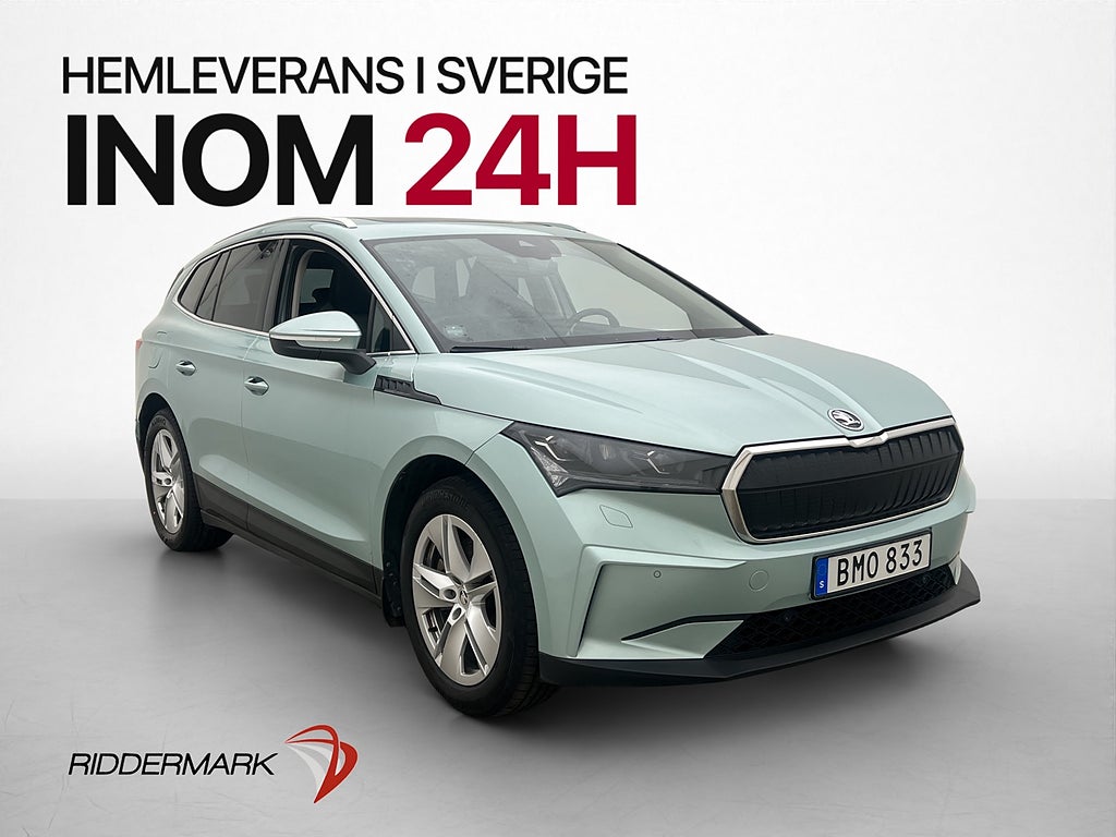 Skoda Enyaq 80x 265hk Pano Värmare Kamera Rattvärme MOMS