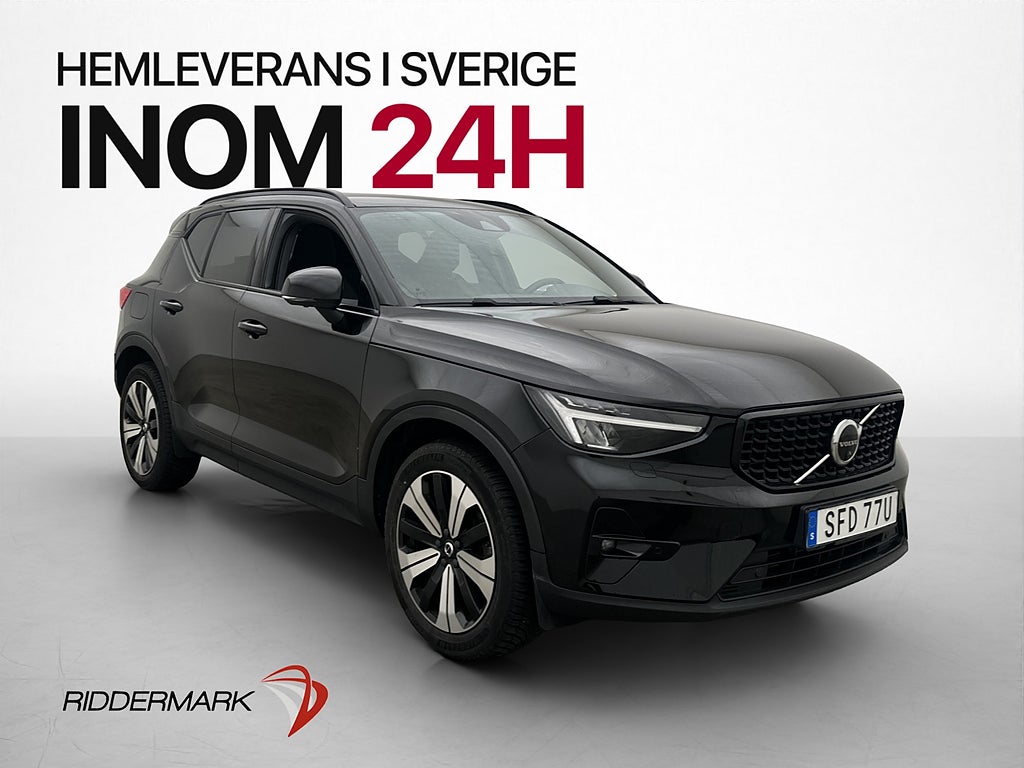 Volvo XC40 Recharge T5 Plus Dark Värm 360° CarPlay Drag MOMS