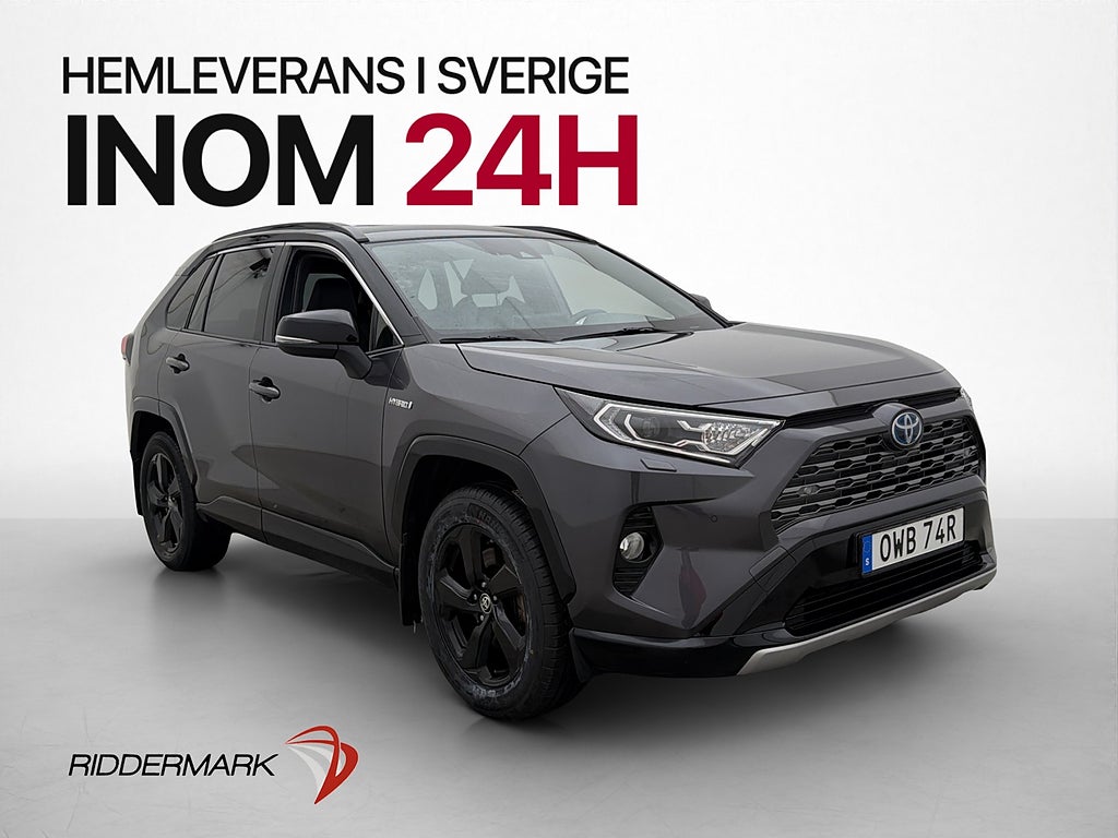 Toyota RAV4 Hybrid AWD-i Style Halvskinn JBL Kamera Nav Drag