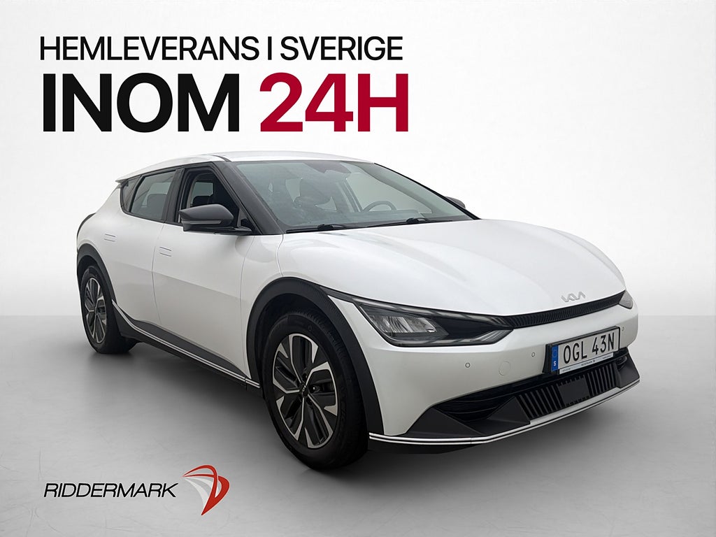 Kia EV6 77.4 kWh AWD Värmepump Kamera Drag Moms 325hk