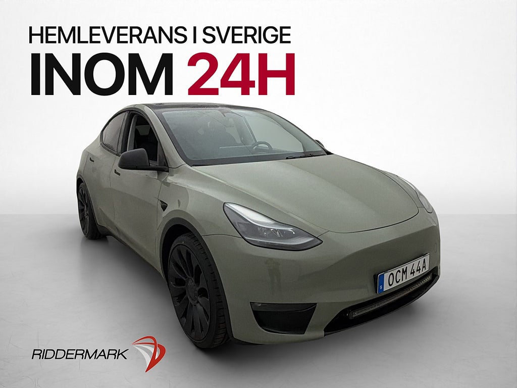 Tesla Model Y Performance Autopilot Värmepump Dragkrok