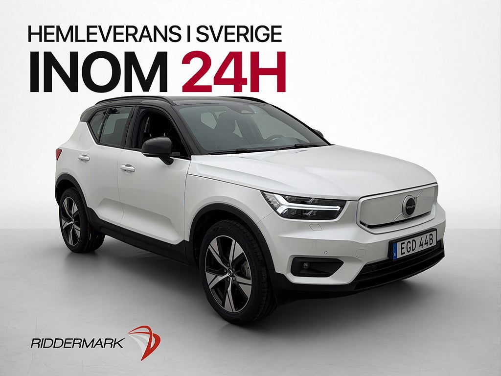 Volvo XC40 Recharge P8 AWD Värmare Kamera Navi CarPlay