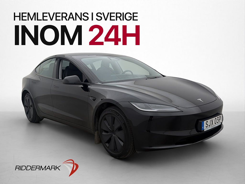 Tesla Model 3 Long Range RWD Premium Värmepump Pano 360°