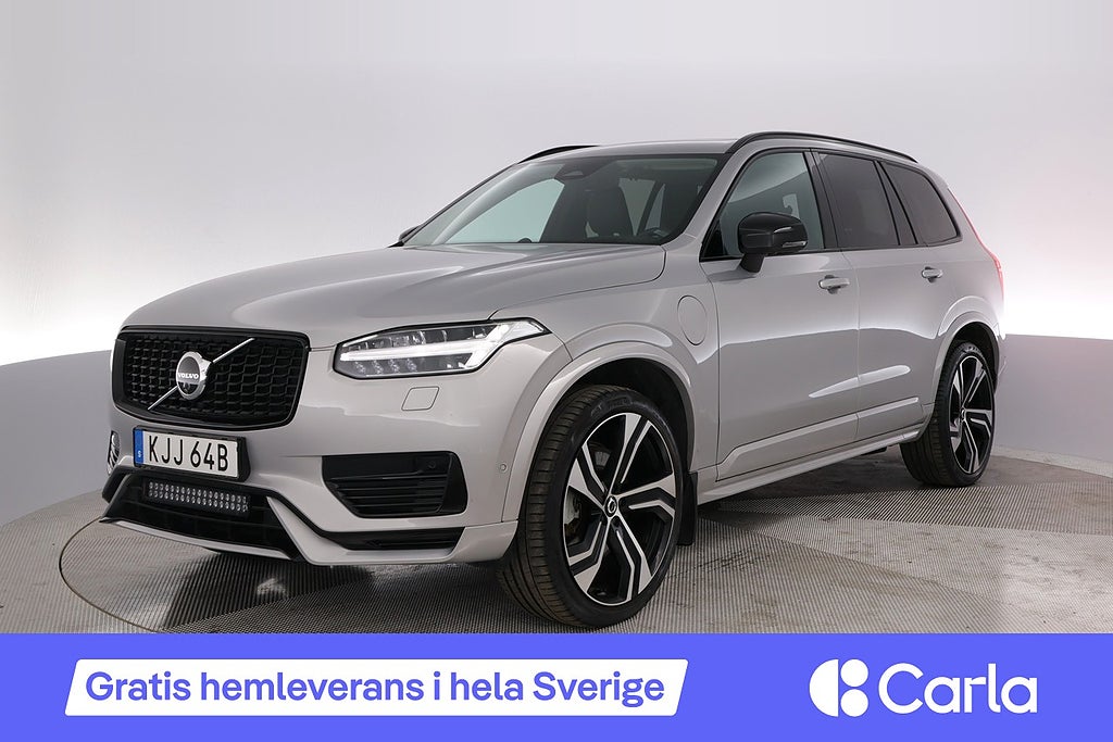 Volvo XC90 7-sits T8 Ultra Dark B&W Pano Massage HUD Drag