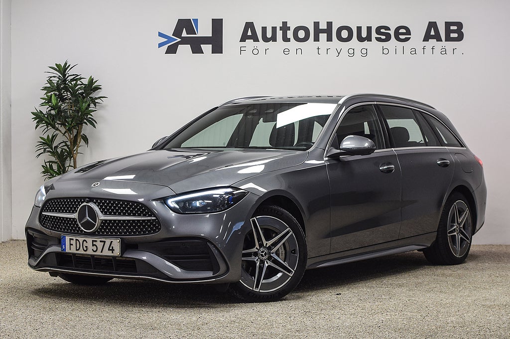 Mercedes-Benz C 300 T e AMG Line Drag 360 Distronic Plus Moms