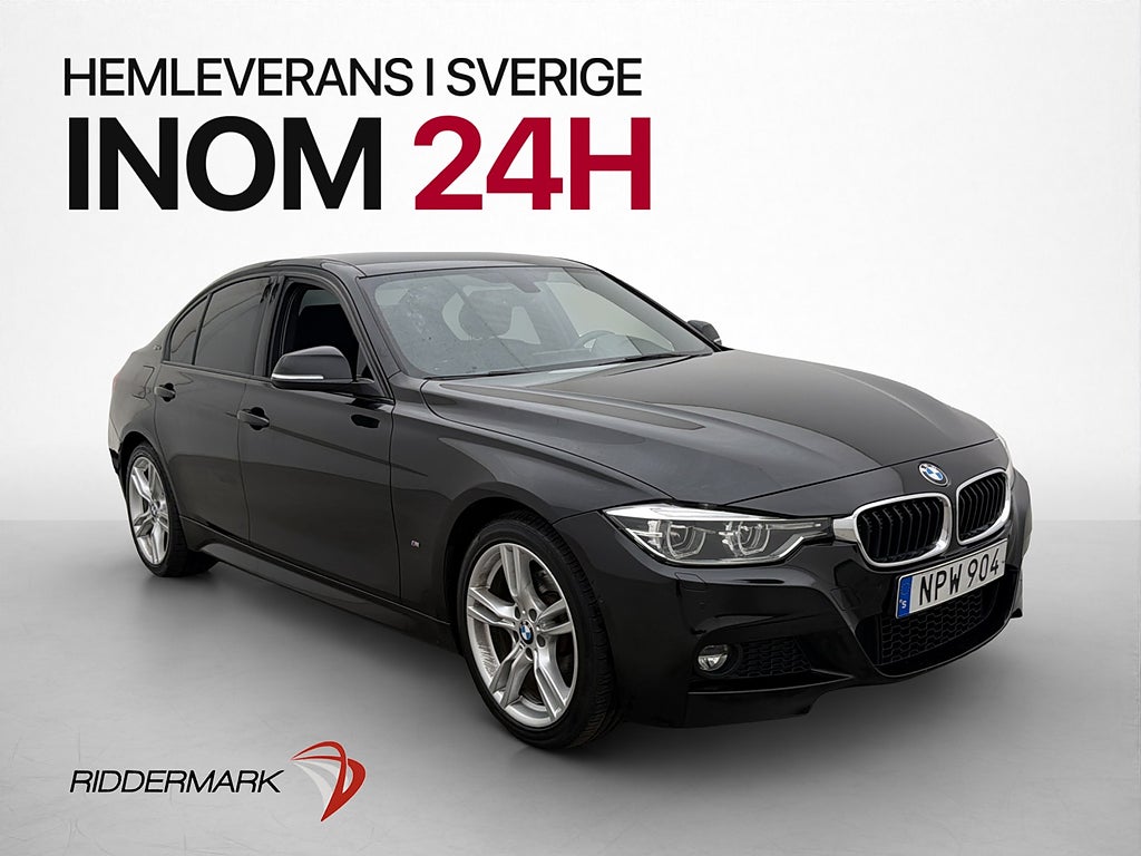 BMW 330e Sedan 252hk M Sport Navi Surround-View Alcantara