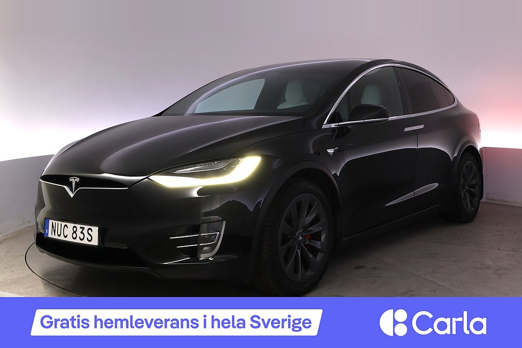 Tesla Model X Performance AWD 7-sits Autopilot Panorama Drag