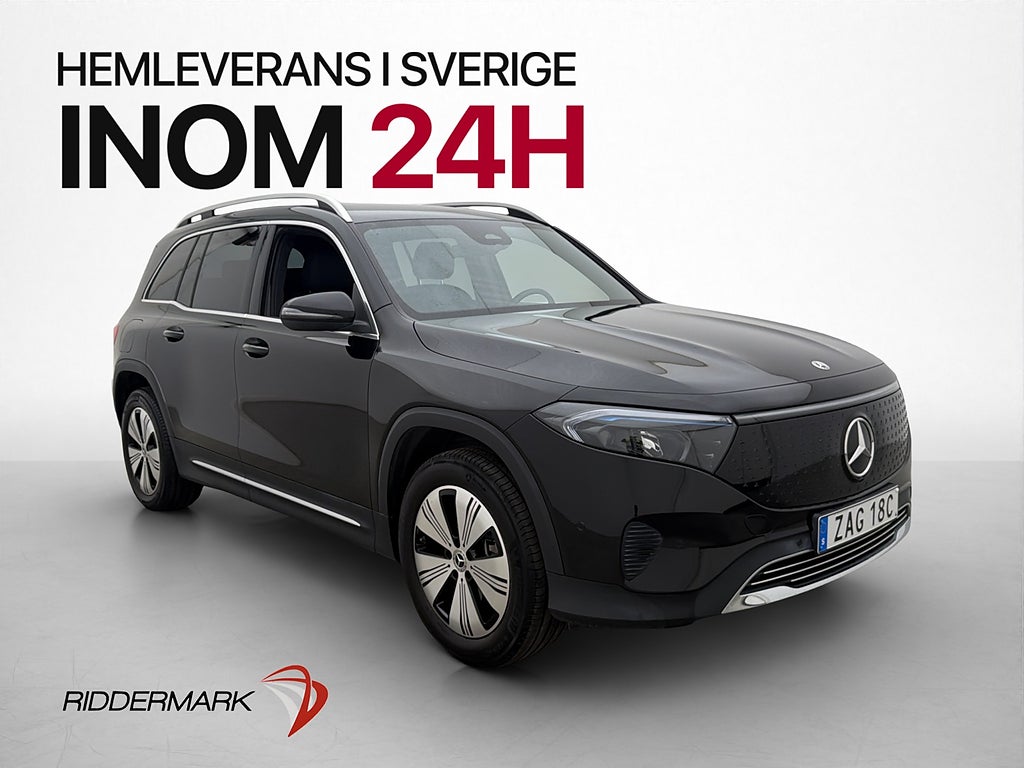 Mercedes-Benz EQB 250+ 7-Sits Skinn Kamera Rattvärme Moms