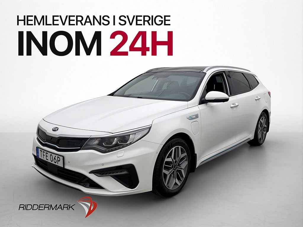 Kia Optima SW PHEV Hybrid Advance Plus 2 Pano H/K Skinn 360°