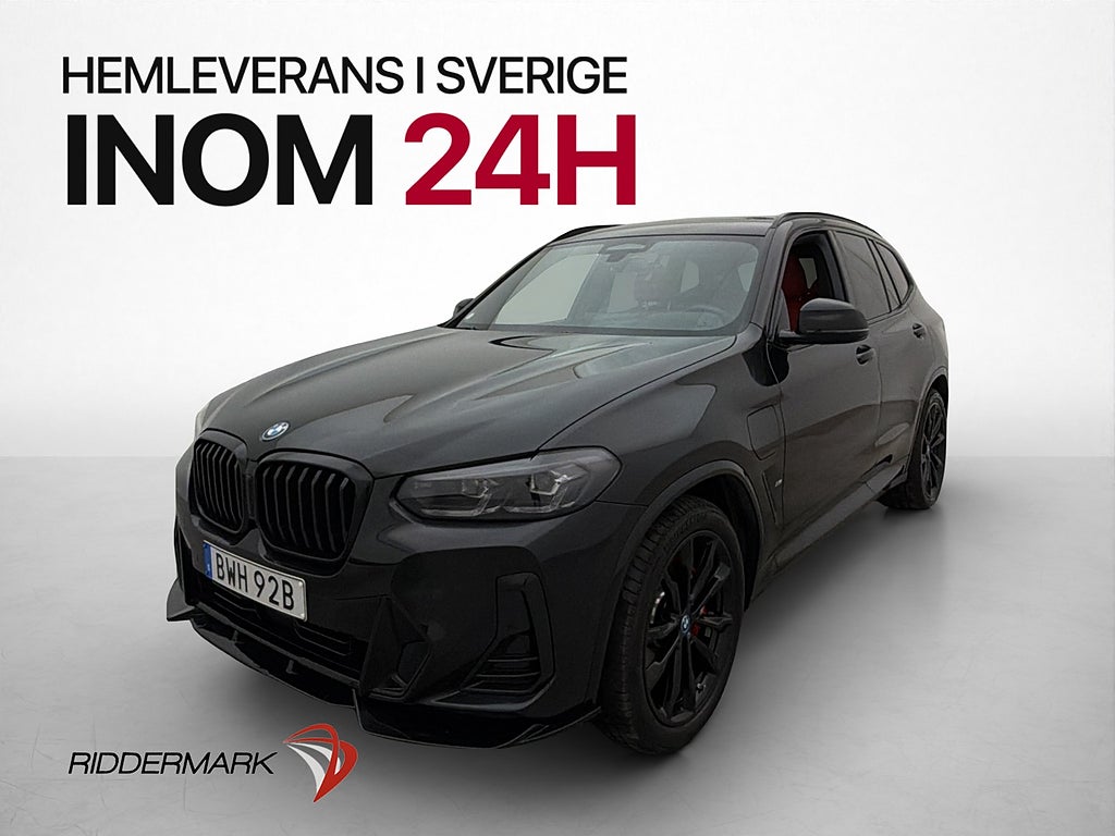 BMW X3 xDrive30e M Sport Innovation Pano Värm H/K HuD Drag