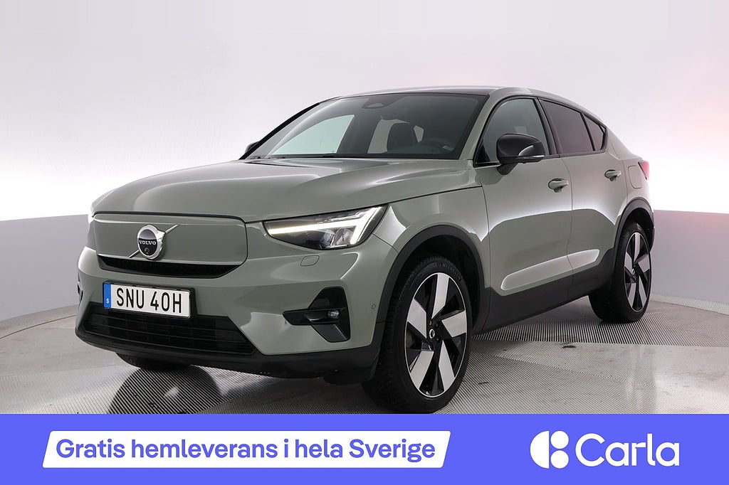 Volvo C40 Recharge Twin Ultimate Pano H/K 360 Elstol Drag