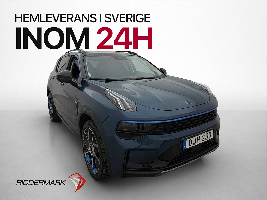 Lynk & Co 01 PHEV 261hk Pano Infinity 360° Elstol CarPlay