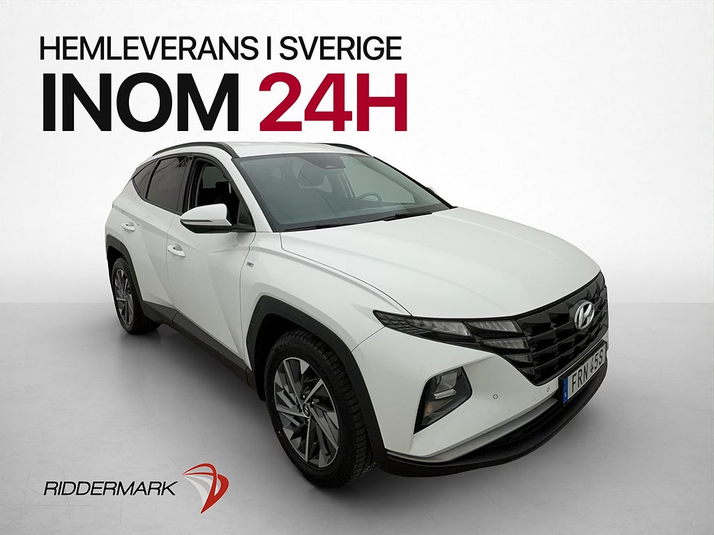 Hyundai Tucson 1.6 150hk Kamera CarPlay Drag Rattvärme MOMS