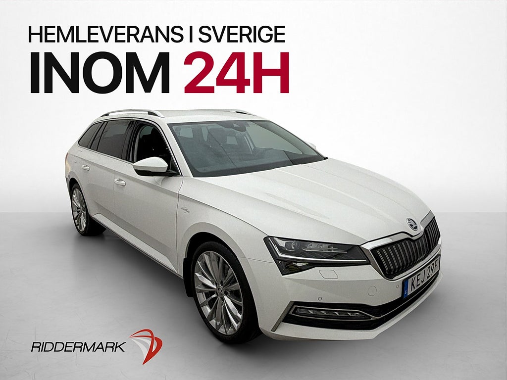 Skoda Superb iV L&k BusinessAdventure Värm Skinn Canton Drag